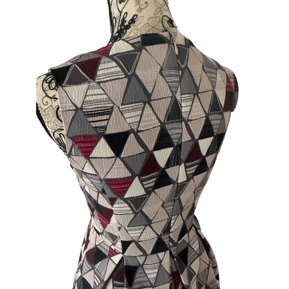 PINKYOTTO New York Patterned A Line Dress Sz S - Picture 4 of 7